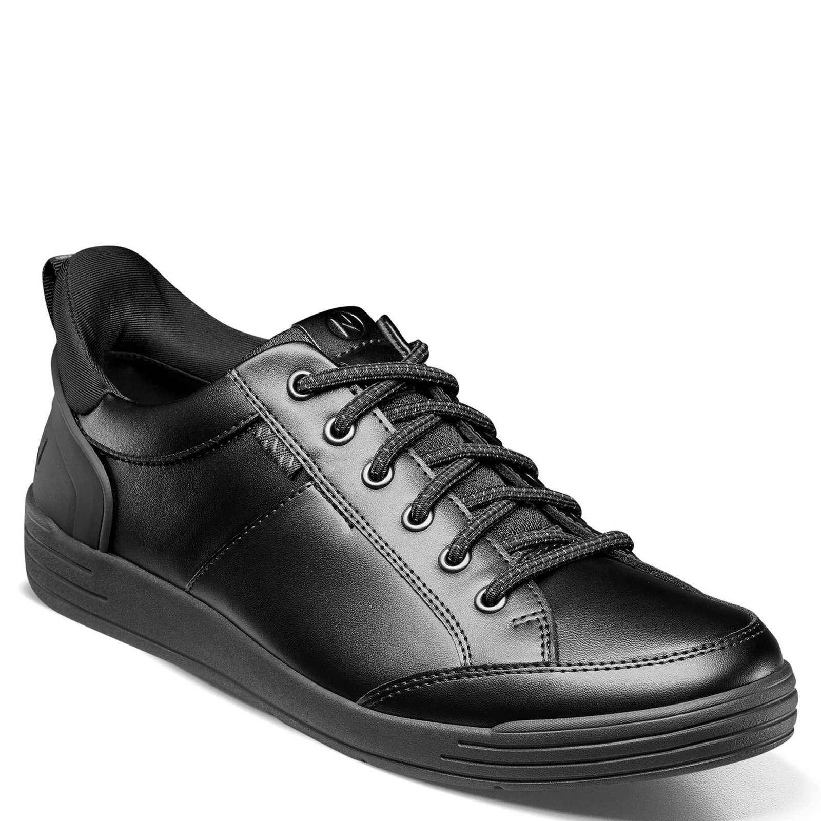 Nunn Bush Kore City Walk Work EZ Hands Free Lace to Toe Oxford - Mens 10 Black Oxford W