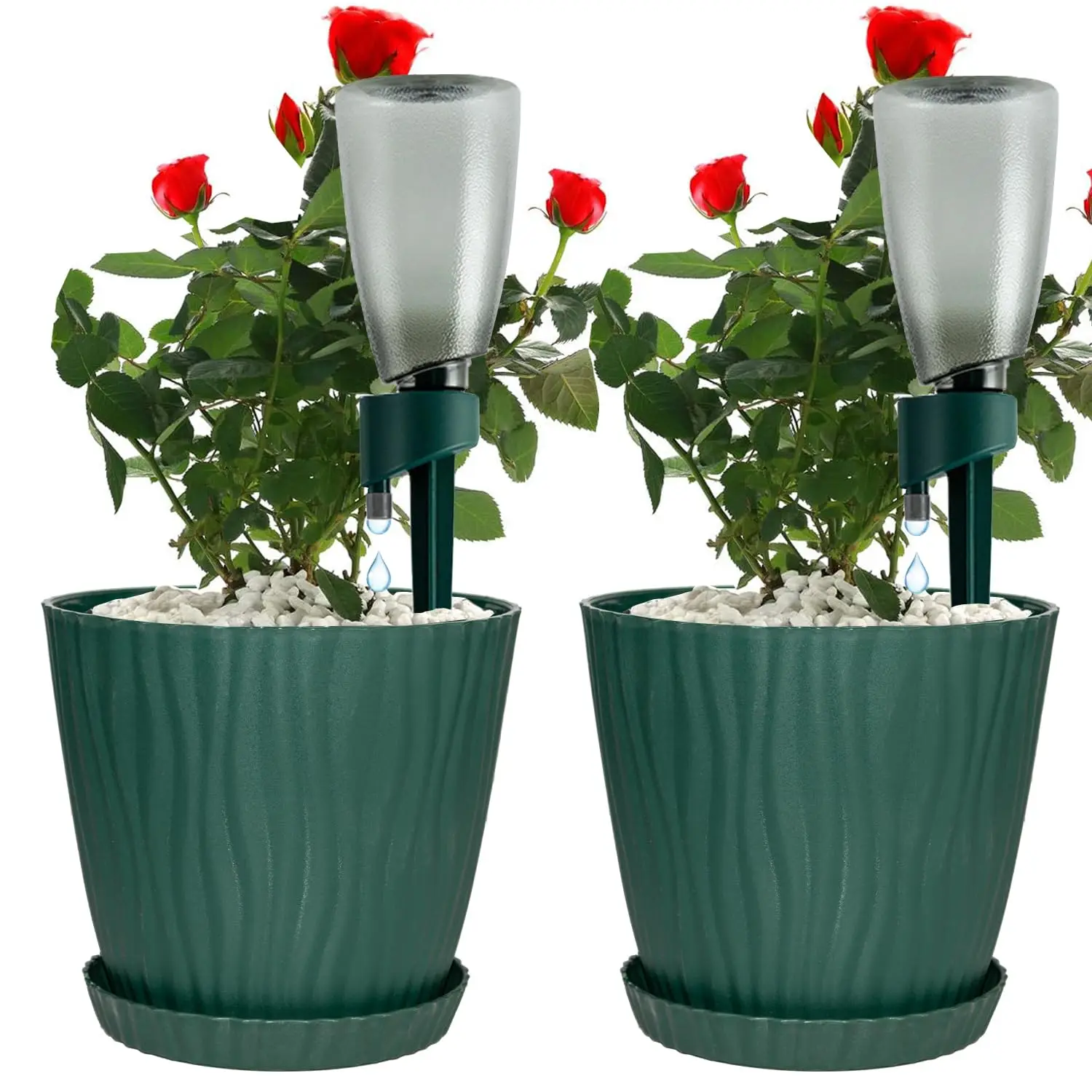 Automatische Waterer Haushalt Tropf Bewässerung Blume Waterer Tropfer Garten Selbst Bewässerung Topf Für Pflanzen Blumen Image