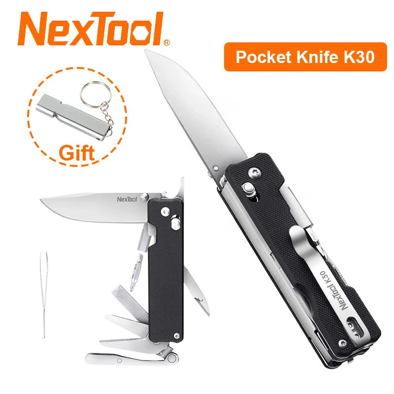 NexTool Knight EDC Taschenmesser K30 11-in-1 Multitool Outdoor-Klappmesser Mini tragbare Klappschere Handwerkzeug Image