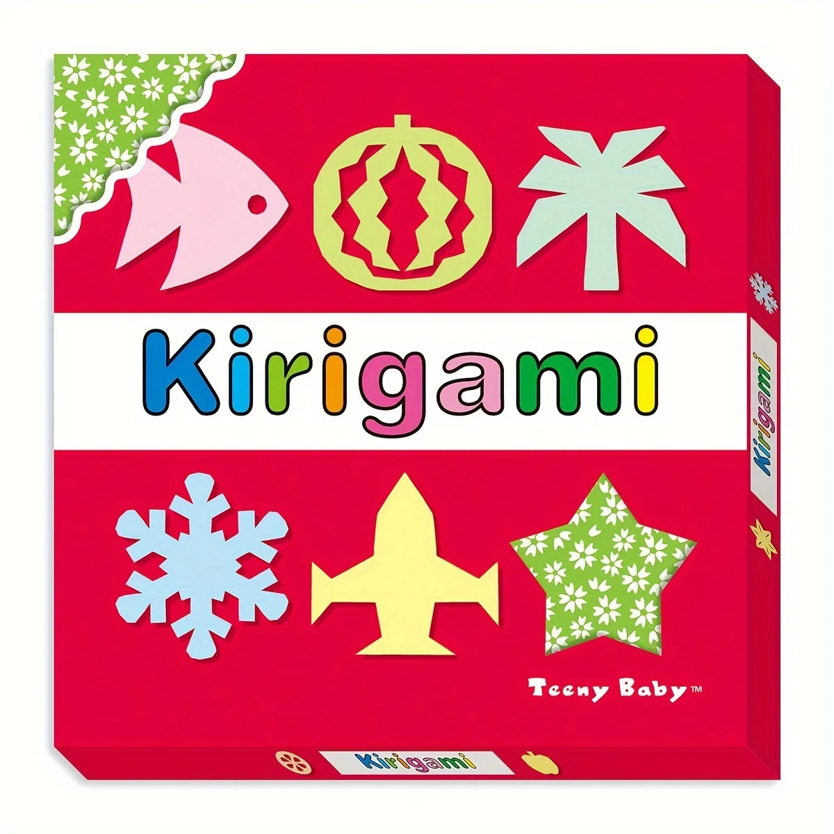 Super süßes Buch mit Papiersteckchen, das das Baby bringt, um den Spaß beim Handwerk zu genießen