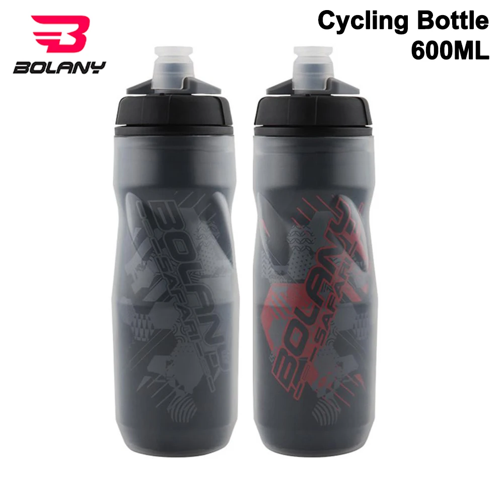 Bolany Fahrrad-Wasserflasche, 600 ml, leichte Bergflasche, PP5, wärme- und eisgeschützter Outdoor-Sportbecher, Fahrradausrüstung Image