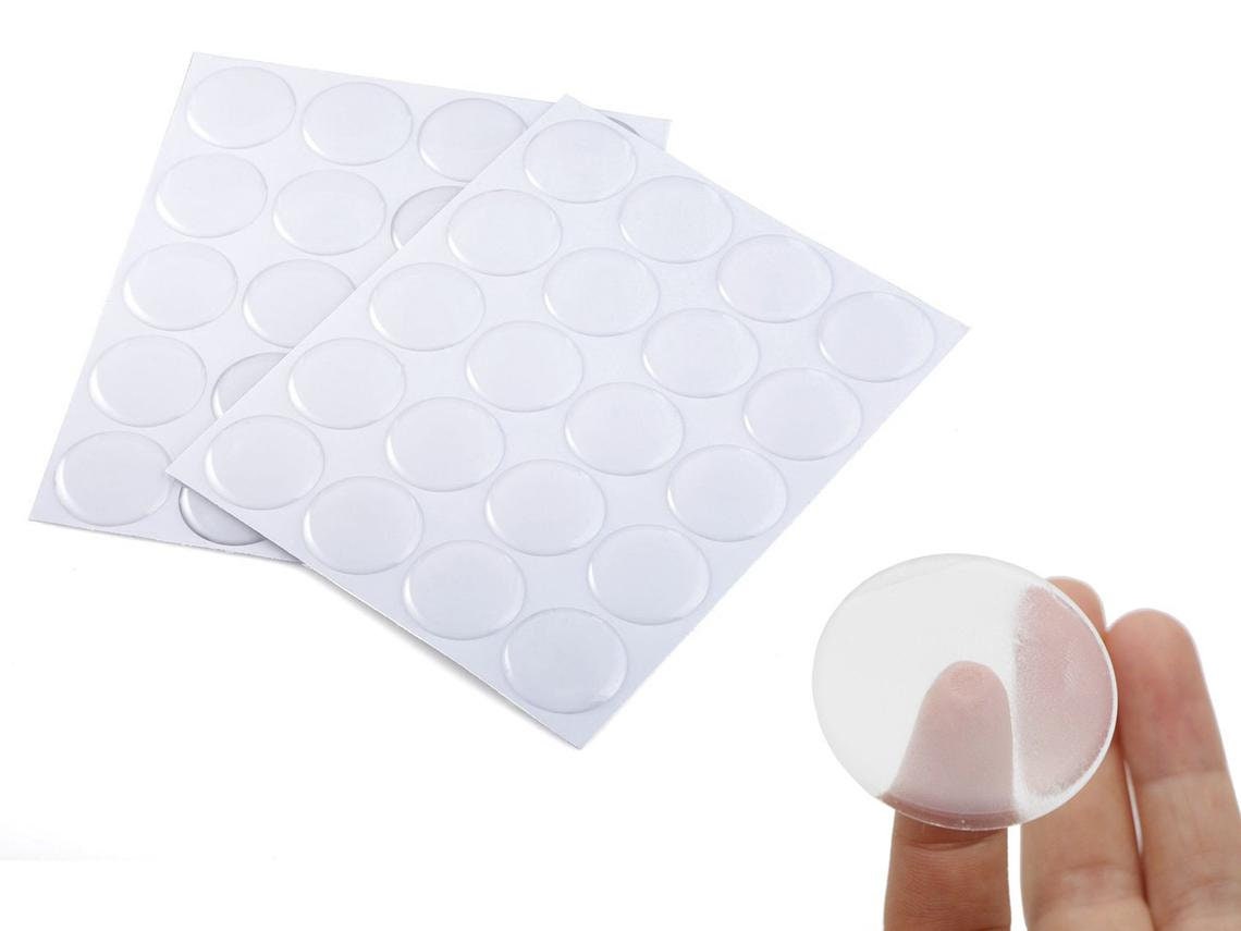 "Adesivi epossidici circolari, 1/4\" - 1/2\" - 3/4\" - 7/8\" - 1\" - 1 1/14\" - 1 1/4\" - 1 1/2\" - 1 3/4\" - 2\" - 2 1/4\" - 2 1/2\" - 3\" Puntini in resina traspa"