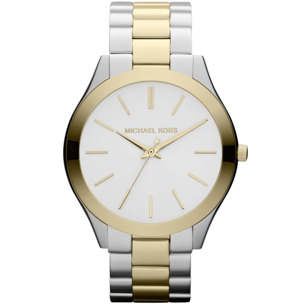 Michael Kors Runway MK3198 Zweifarbige 42 mm Damenuhr