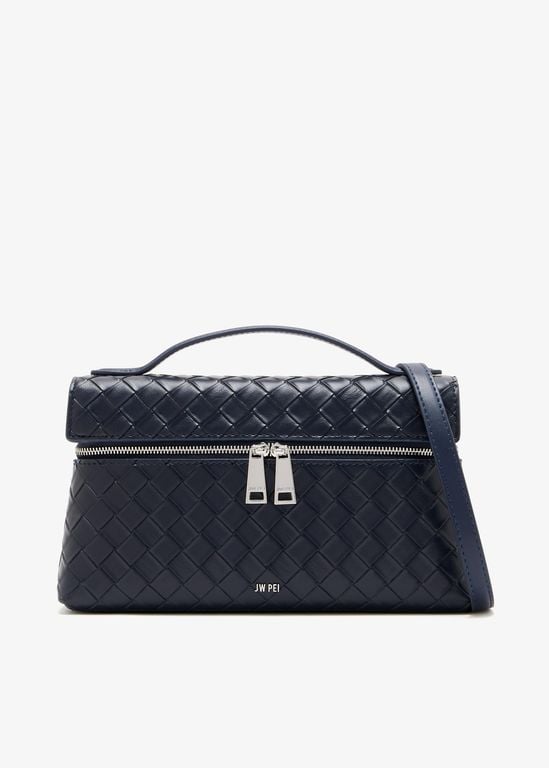 Thea Top Handle Bag - Blue - JW PEI Top Handle Bags