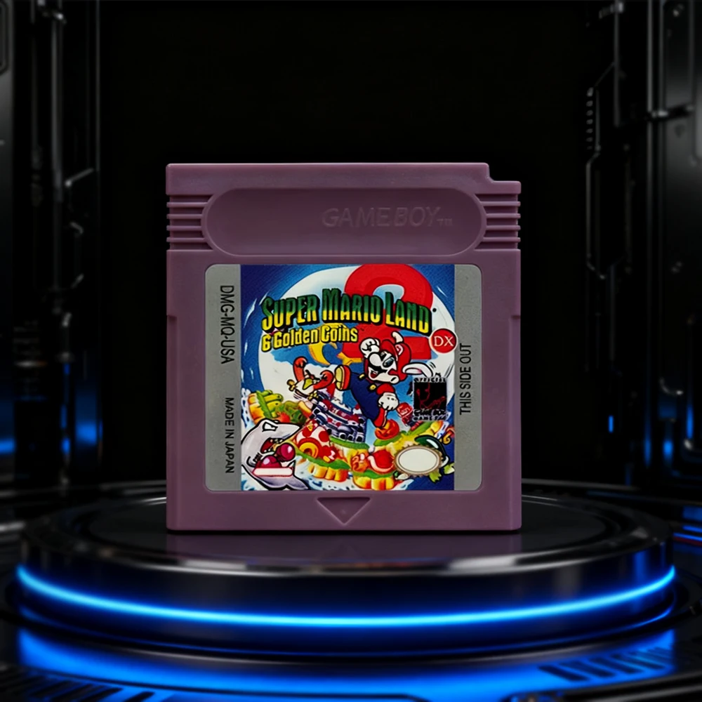 New GBC 16 Bit Game Video Game Cartridge Console16 Bit Game Card Land Donkey Kong Land 2 Yoshi for GBC