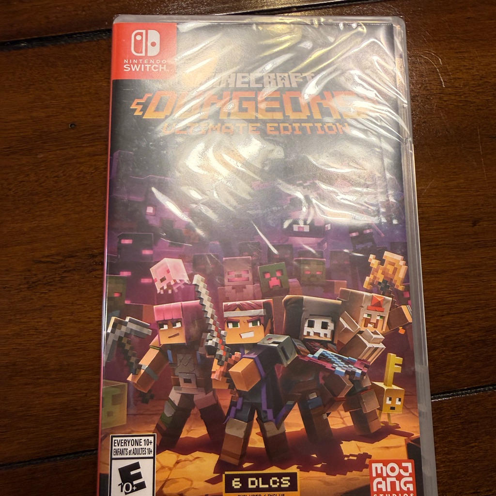 Adidas Video Games & Consoles | Adidas Minecraft Dungeons Ultimate Edition For Nintendo Switch | Color: Orange/Red | Size: Os