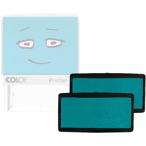 Colop Ersatzstempelkissen »Nio School« 2 Stück mint Image