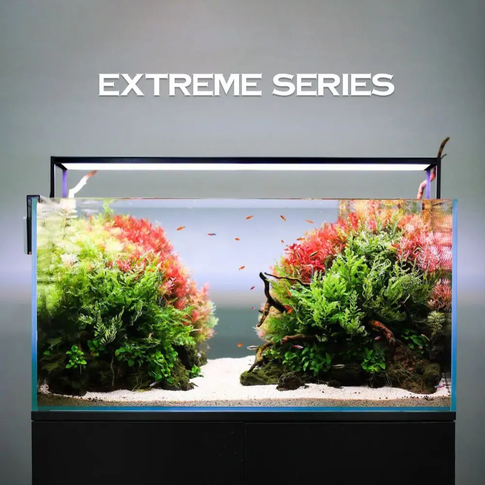 LED-Aquariumleuchte MICMOL Extreme II 450 600 900 1200 Verstellbare Halterung App-Steuerung Pflanztes Wachstum Wasser Gras Aquariumlampen Image