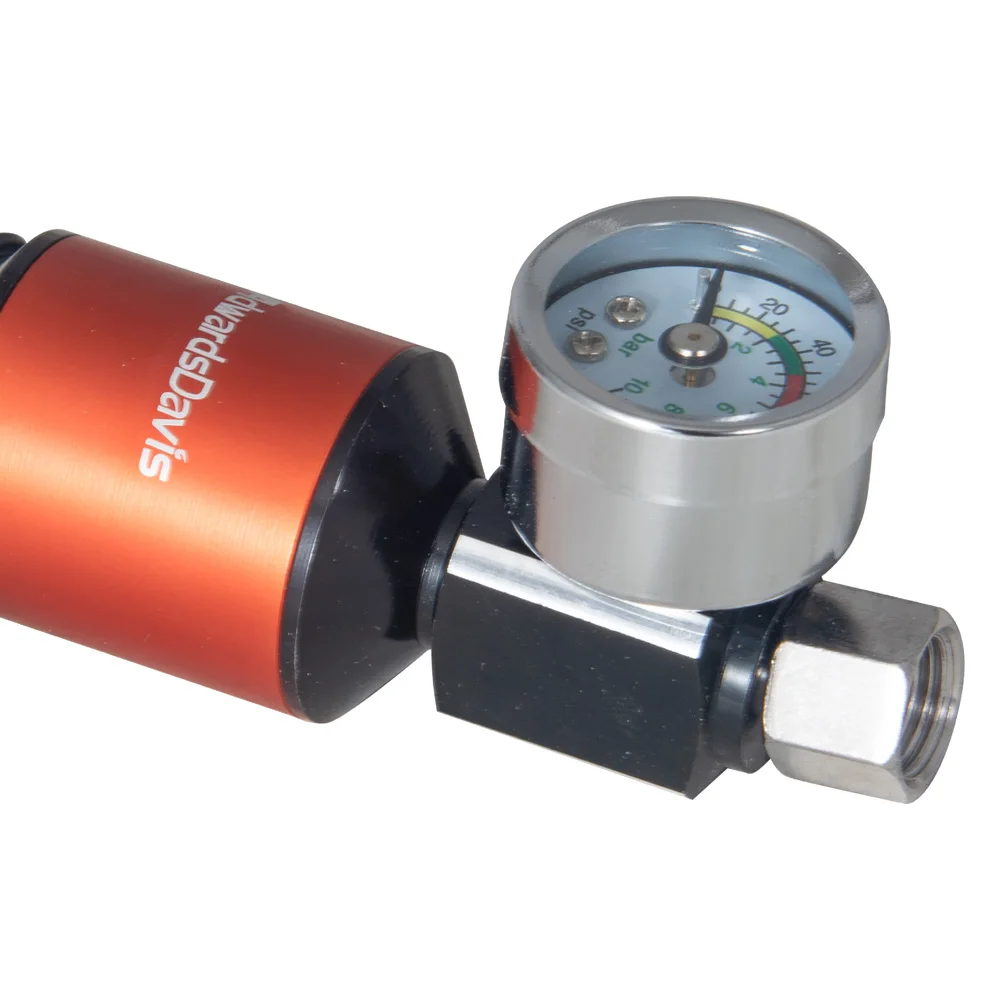 AdwardsDavis Integrierter Druckregler für Öl- und Wasserfilter, Luftdruckmessgerät Image