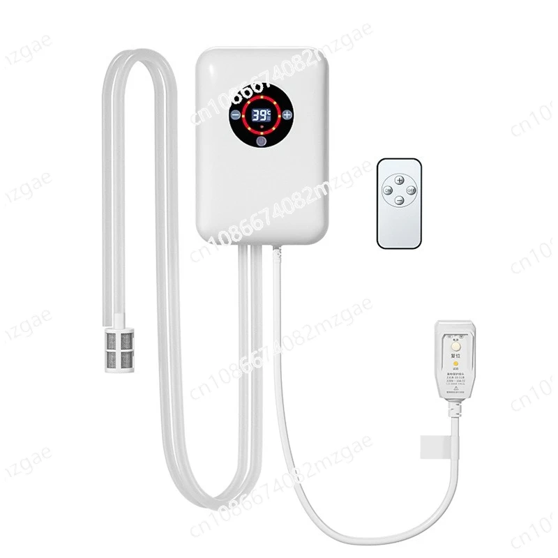 Konstanttemperatur-Badewannenheizung mit Wasserzirkulation, Faltbare Badewanne mit Heizfunktion beim Einweichen, Sauna-Dampfdusche Image