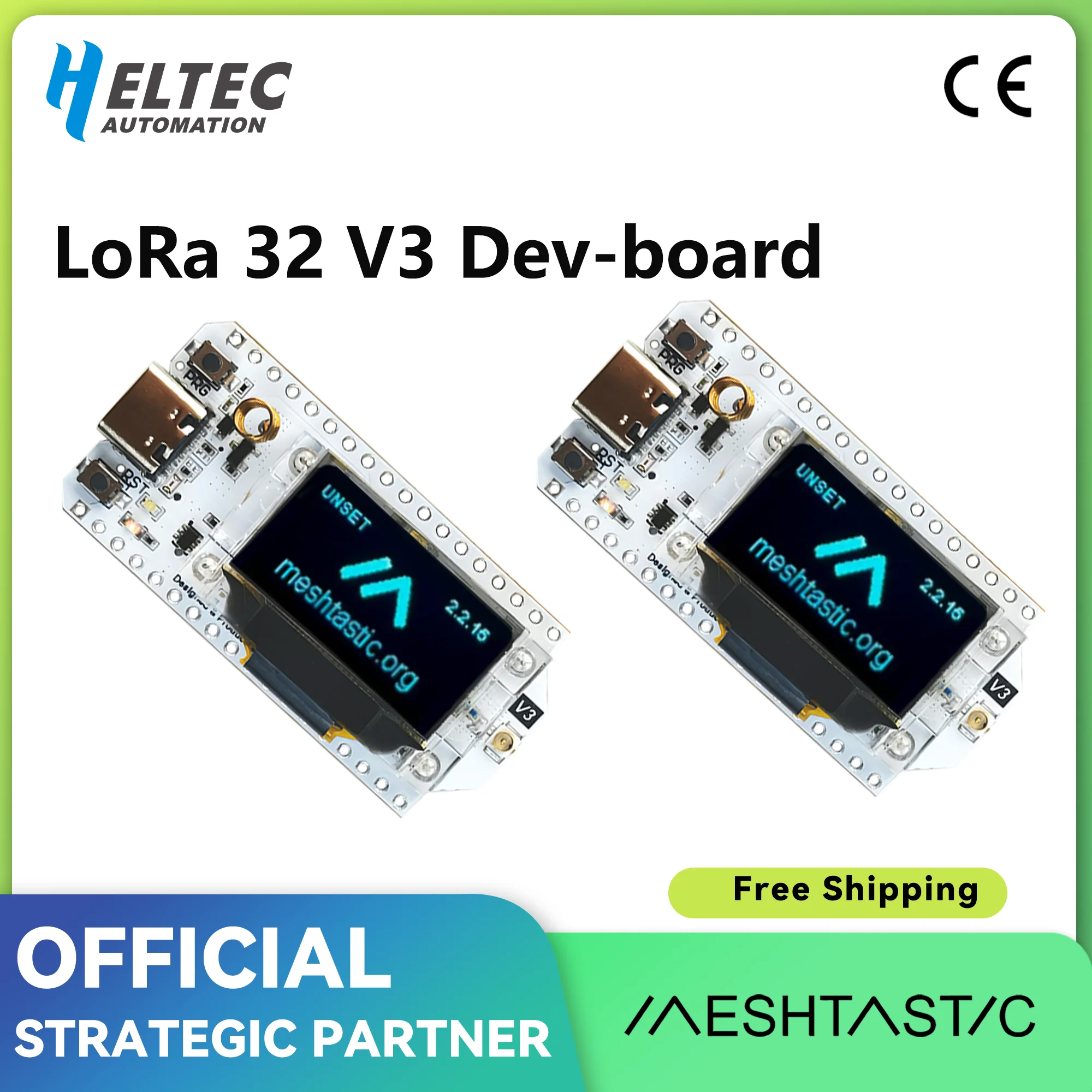 2PCS Heltec WiFi LoRa 32(V3) Dev-board BLE LoRa OLED ESP32-S3FN8 Onboard 0,96-zoll 128*64 Dot Matrix OLED Unterstützung die Arduino Image