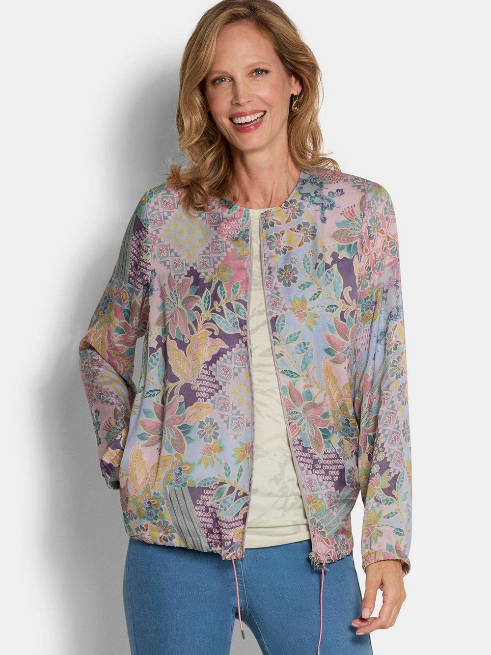 Goldner Jacken Damen grün, 40 Image