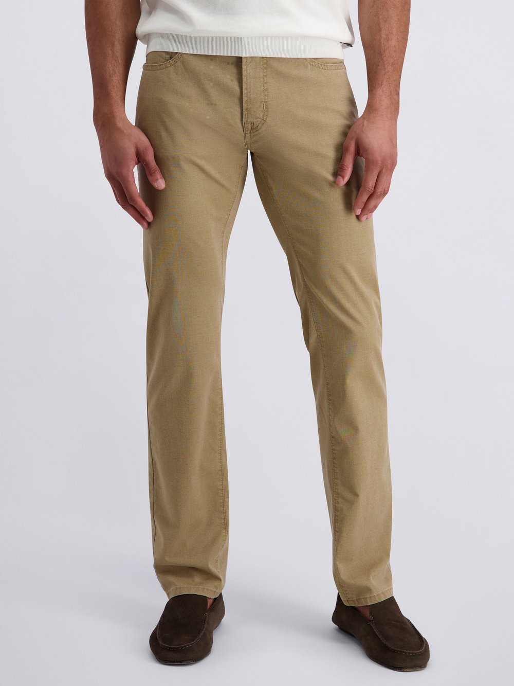 Pierre Cardin Hose Laval Herren khaki, 33-32 Image
