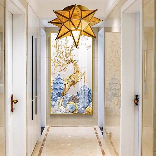 32cm Inseldesign-Deckenleuchten Metall lackierte Oberflächen modern 220-240V Image