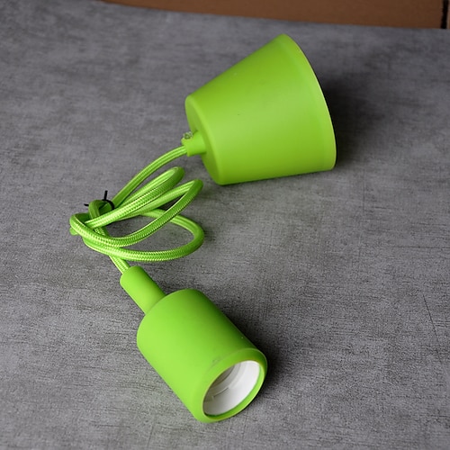 10 cm einzelnes Design bunte Pendelleuchte LED Einzelkopf Kunststoff moderne Bar LED-Lampen 85-265 V Image