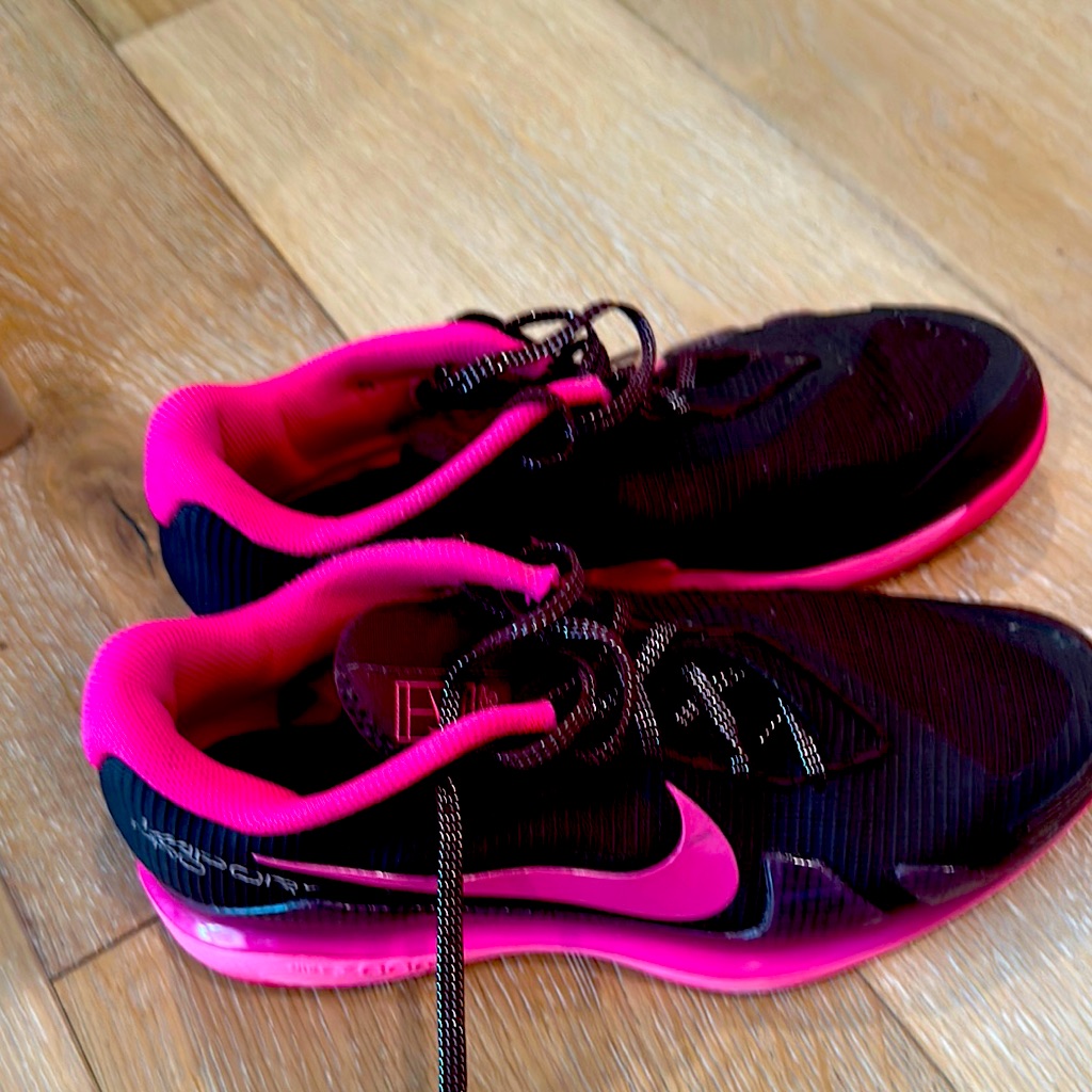 Nike Shoes | Nike Court Air Zoom Vapor Pro Tennis Shoes | Color: Black/Pink | Size: 8