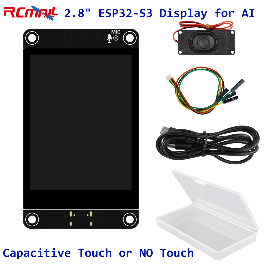 2,8-Zoll ESP32-S3 Display ESP32 S3 Entwicklungsboard WiFi+BT Smart Screen TFT-Modul mit Lautsprecherunterstützung Xiaozhi für AI Chatbot Image