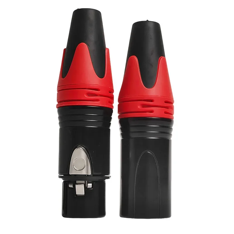 4/10/20 Stück 3-Pin XLR Stecker auf Buchse Adapter Stecker für Mikrofon Audio Verstärker Stecker Konverter Image
