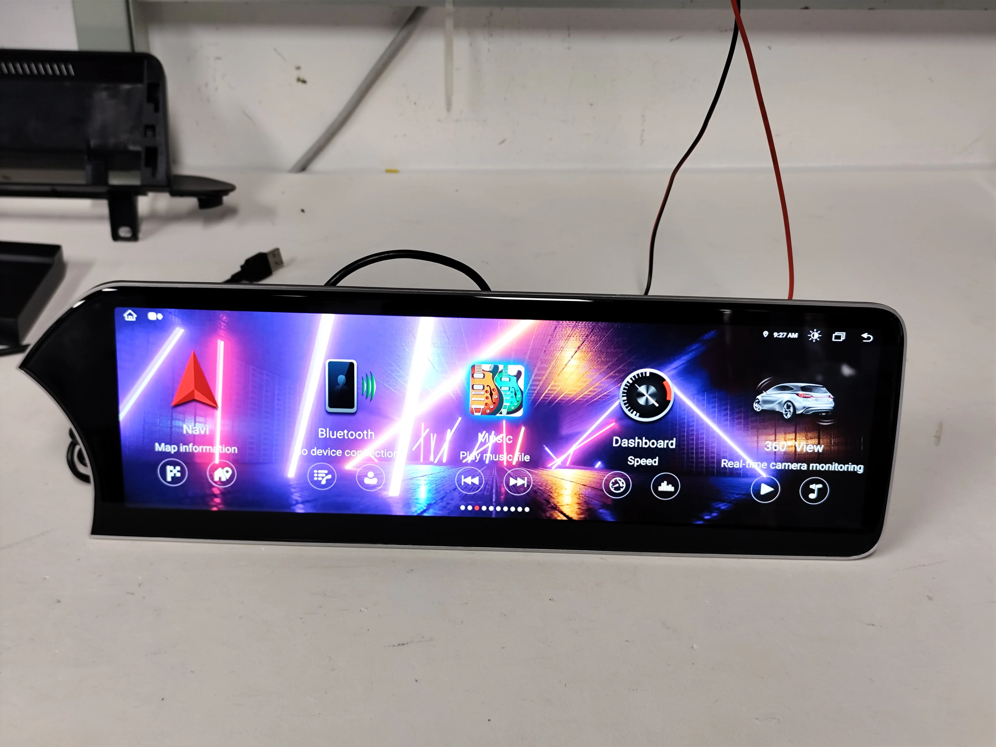 14,9 Zoll Android 13 Wireless CarPlay für Mercedes Benz GLC W205 Bildschirm Auto Multimedia Navigation GPS SWC DSP 4G WiFi Head Unit Image