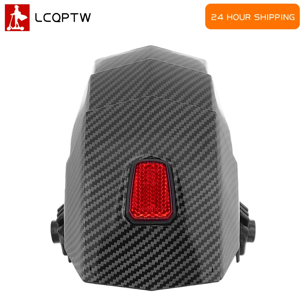 Parafango Posteriore Elettroplaccato con Luce per Monopattino Elettrico Kukirin G3 G4 KUGOO KIRIN G3 G4 - Accessori Parafango Posteriore e Lampada