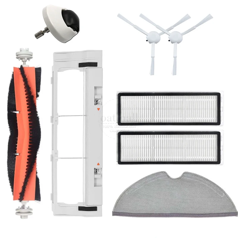 Parti di Ricambio per Robot Aspirapolvere XIAOMI MI Robot Vacuum-Mop MIJIA 1C 2C 1T STYTJ01ZHM Dreame F9: Spazzole, Filtri HEPA, Panni e Stracci