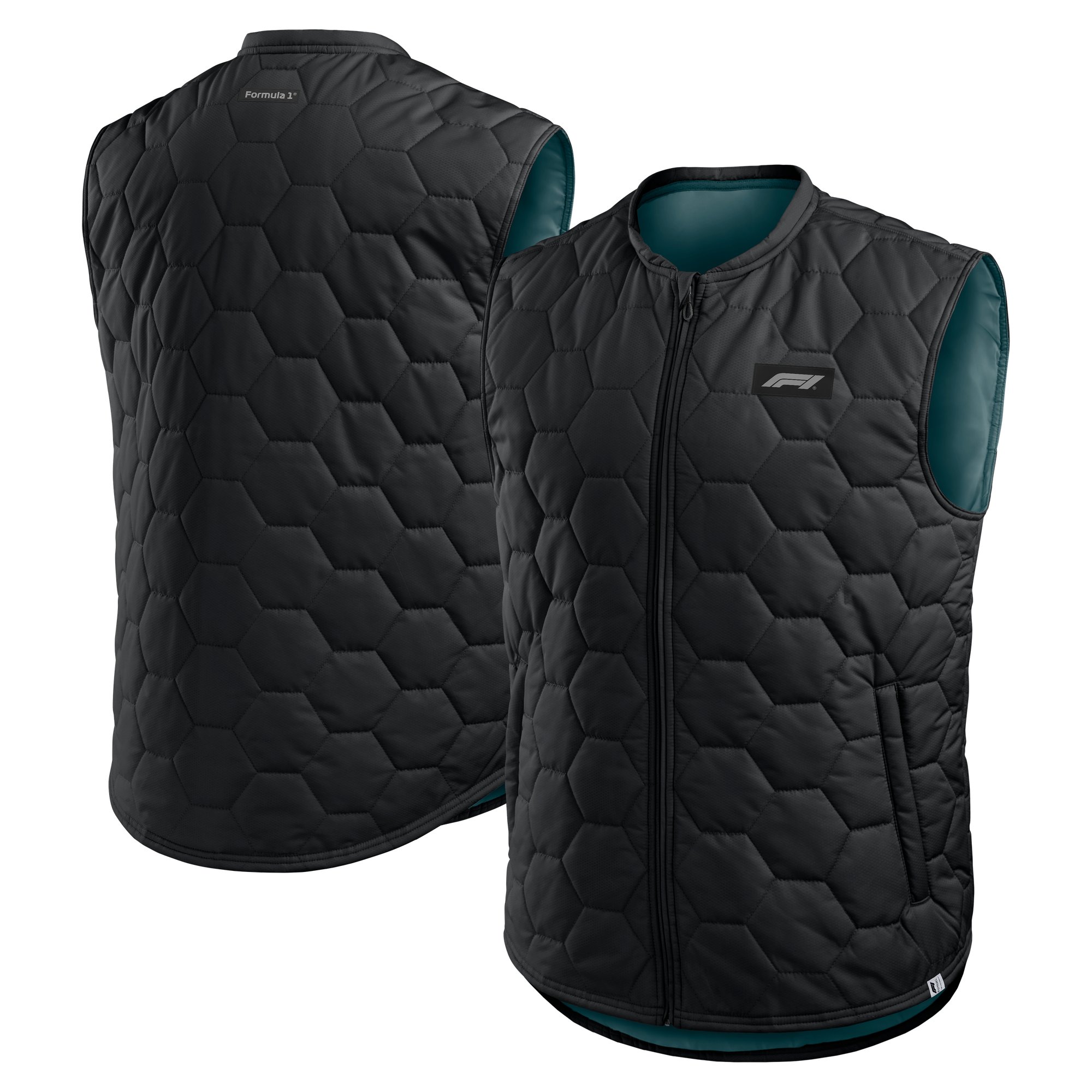Gilet technique Formule 1 - Noir - Homme Taille: XL