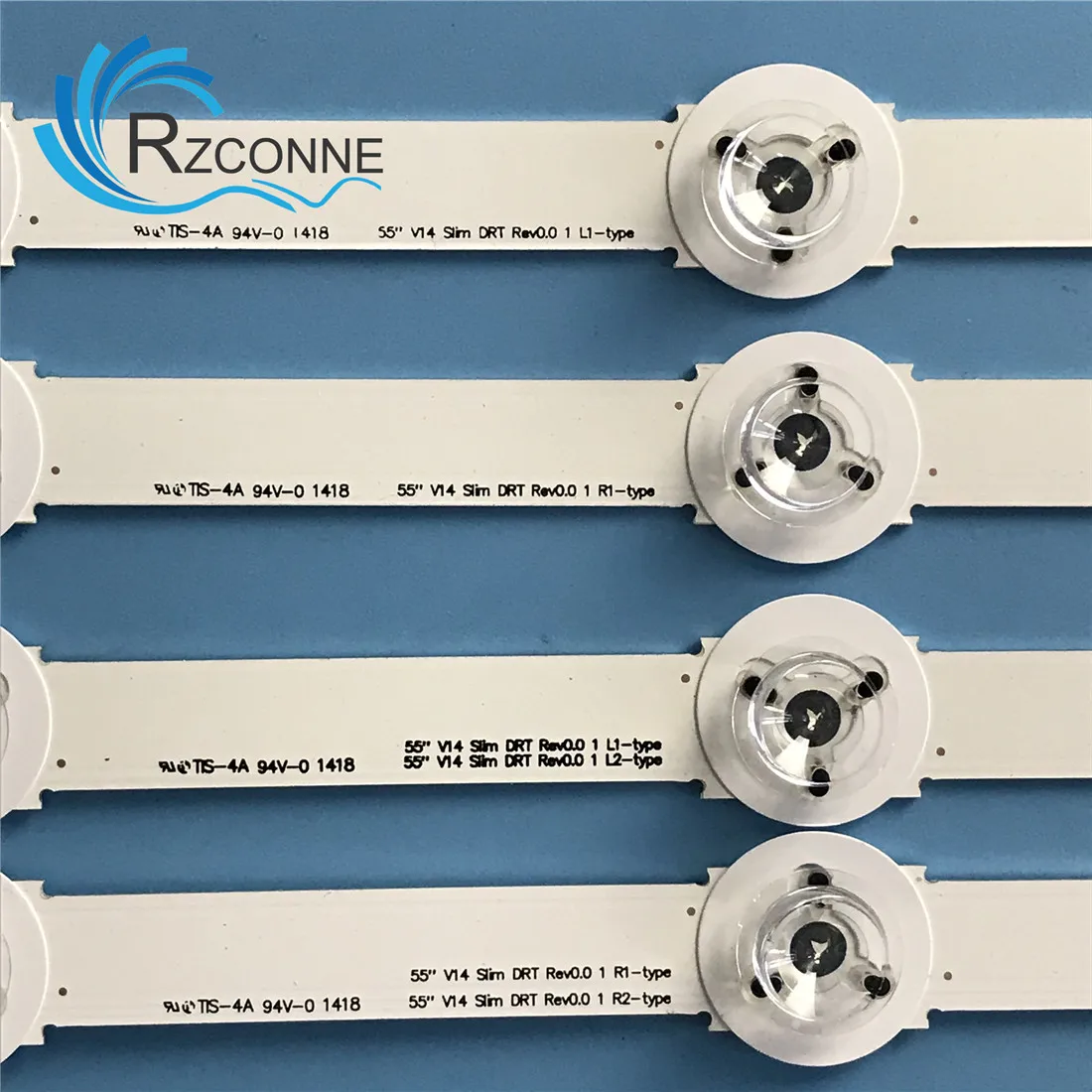 LED-Hintergrundbeleuchtungsstreifen für 55 V14 Slim DRT Rev0.0 1 L1 R1 L2 R2 Typ 6916L-1803A 1804A 1805A 1806A TX-55ASW754 TX-55AS650B LC550DUF Image