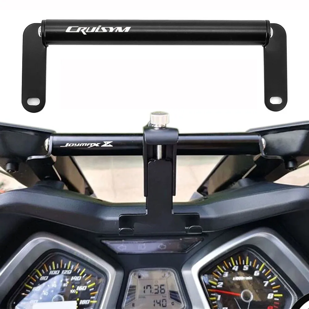 Motorrad Zubehör GPS Telefon Ständer Halterung Halter Navigation Bar Für SYM JOYMAX Z300 für CRUISYM 300 Navigation Halterung