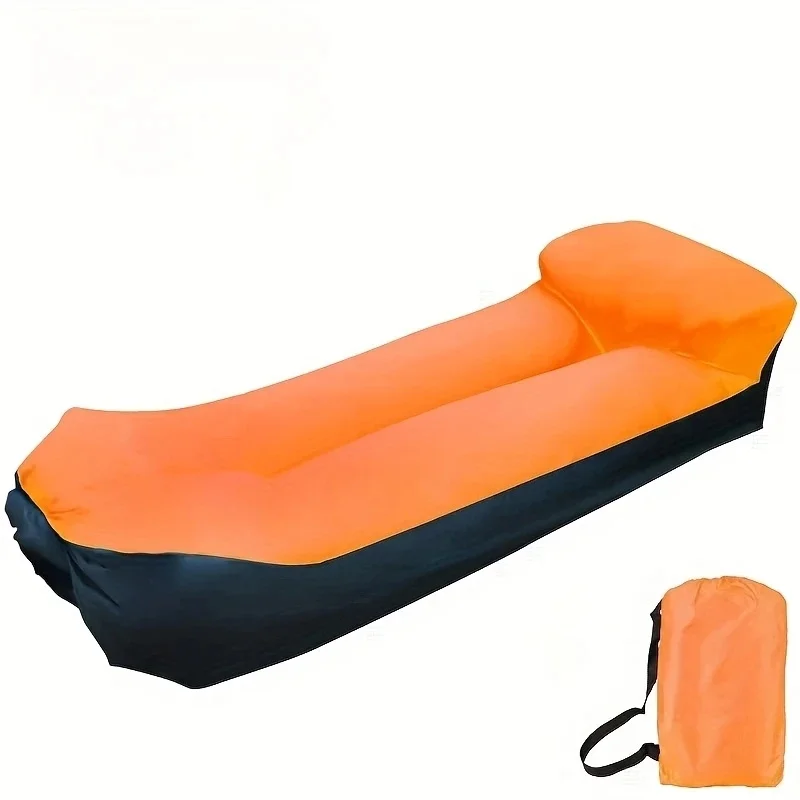 Tragbarer aufblasbarer Loungesessel mit Kissen – wasserdichtes Sofa für Camping, Strand und Festivals Image
