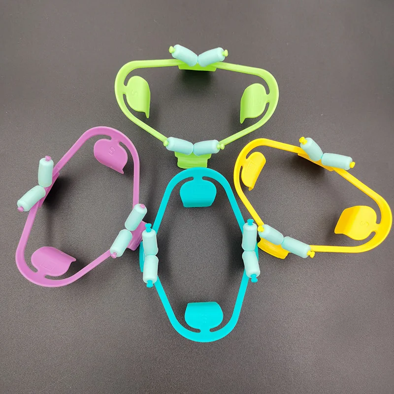 20 Stück 3D Dental-Mundöffner für Kinder, Oraler Lippenretraktor, Bunter Zahnretraktor, Autoklavierbar, Kieferorthopädische Zahnarzt-Werkzeuge Image