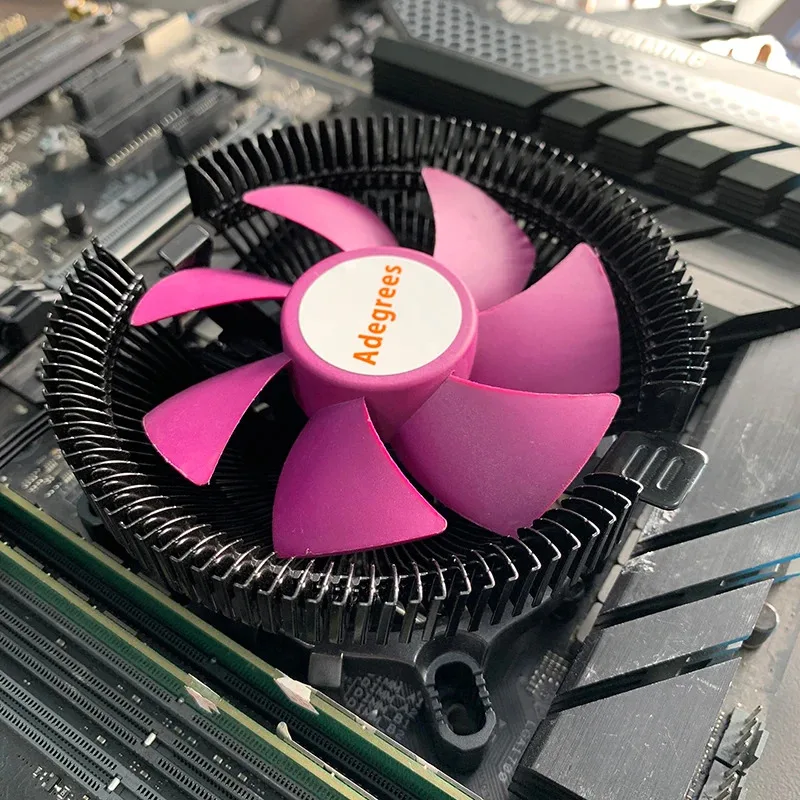 X99 CPU Luftkühler 3PIN/4PIN PC Prozessor Lüfter für Intel 2011 1700 1200 1150 1155 1156 X79 AMD AM2 AM3 AM4 AM5 Ventilador Image