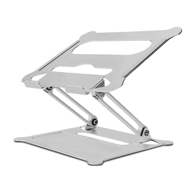 Tragbarer 11–16 Zoll verstellbarer Laptop-Ständer, Computer-Ständer aus robustem Aluminium für den Schreibtisch, faltbarer Laptop-Halter, Notebook-Tablet Image