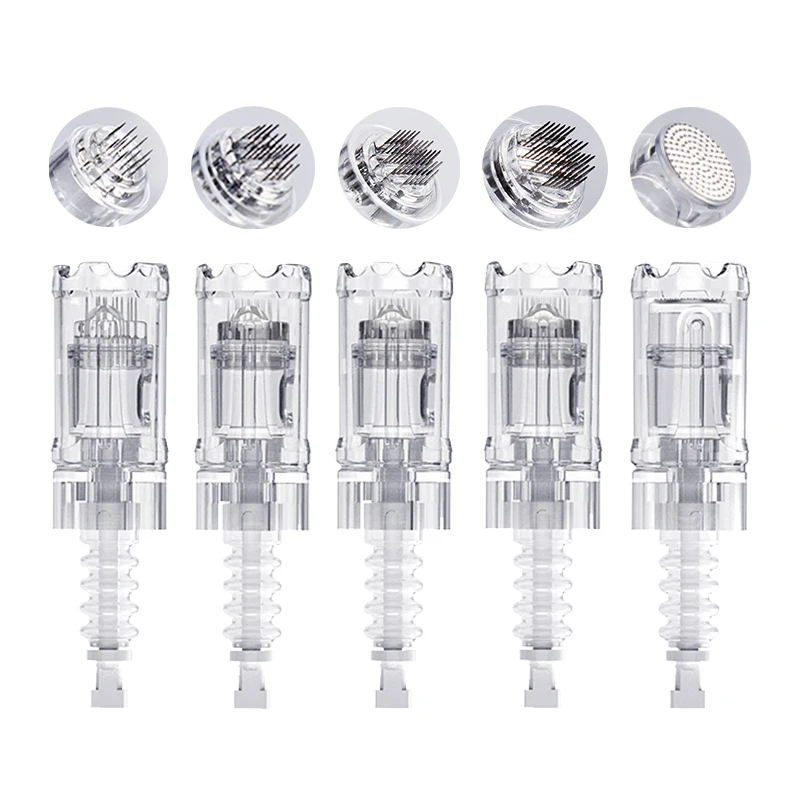 30 Stück DermaTool Bajonett-Nadeln für Dr. Pen A10, 12 Pin/24 Pin/36 Pin/42 Mikronadeln, 0,25mm Nadel-Ersatzköpfe Image