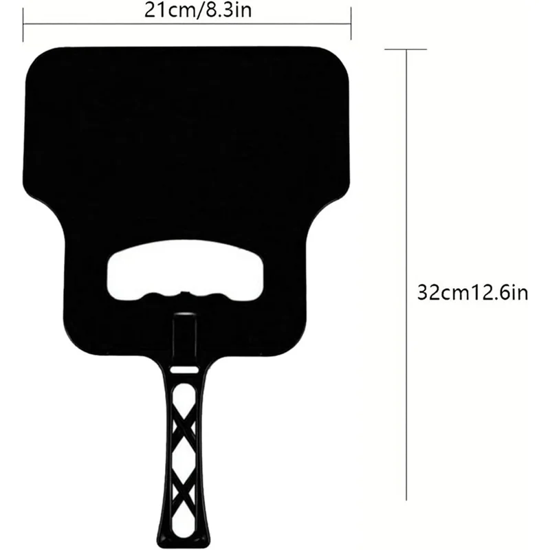 ABBO-Barbecue Hand Fan | Tragbarer Flame Booster – manueller Grillventilator | Holzkohlegrill-Handventilator für Camping, Picknick Image