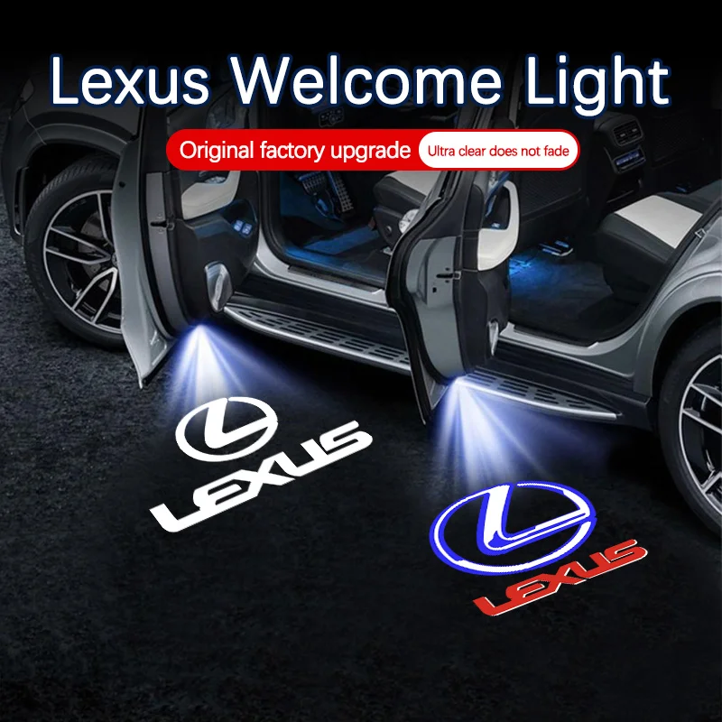 Für LEXUS IST FSPORT IS250 IS300 IS350 UX UX300h UX260h UX200 LED Auto Tür Willkommen Logo Projektor Geister Schatten Licht Zubehör Image