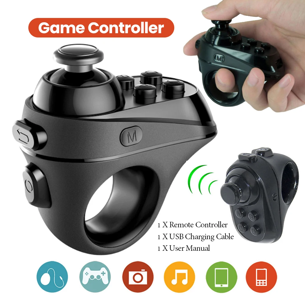 R1 Bluetooth VR Fernbedienung Ringform für iOS Android Phone VR Headset Image