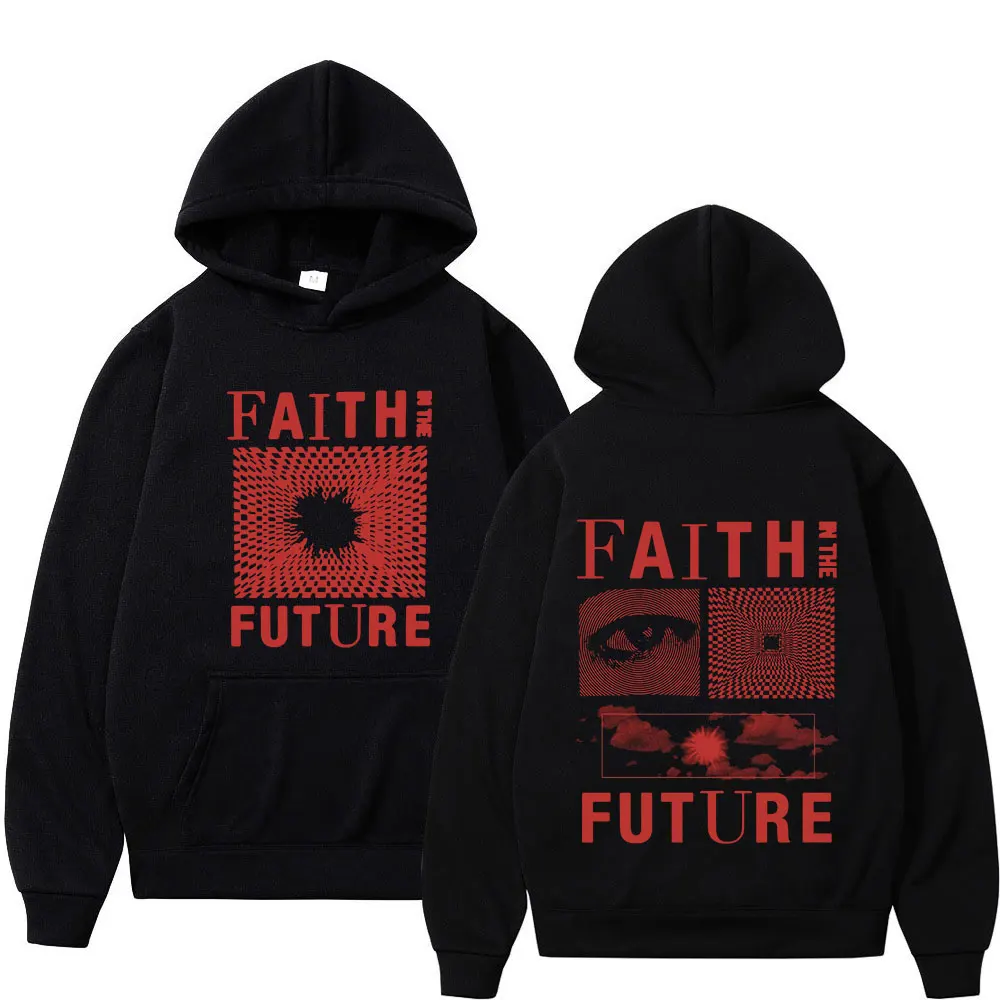 Faith Future Tour Große Hoodies für Männer und Frauen Mode Hip Hop Hoodies Straße Harajuku Retro Super Große Hoodies