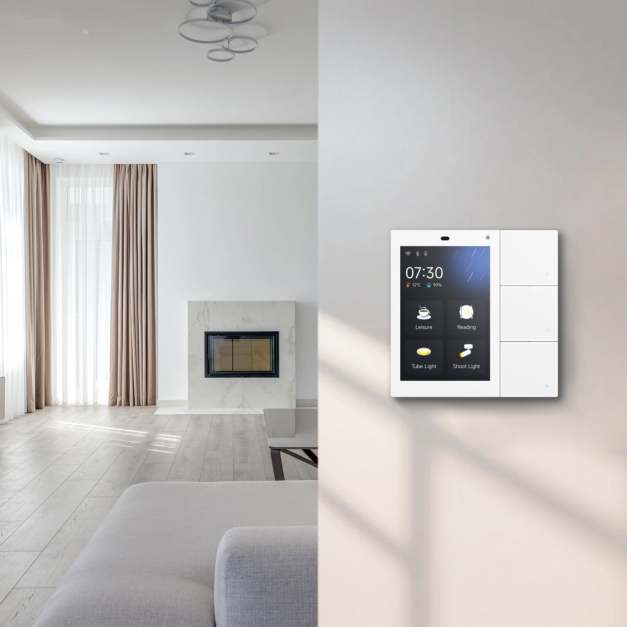 2024 GVS Neue Version Sicherheit Home System SIP Video Intercom Tür Telefon Funktion Monitor Intercom Image