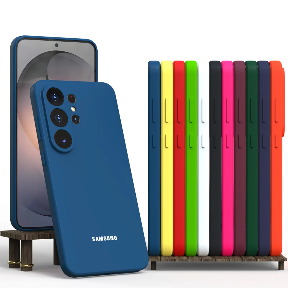 Weiche TPU-Hülle für Samsung Galaxy A56 A55 A54 A53 A17 A15 A16 5G S24 S26 S25 Ultra S23 FE Plus, Silikon-Handyhülle in Bonbonfarben Image