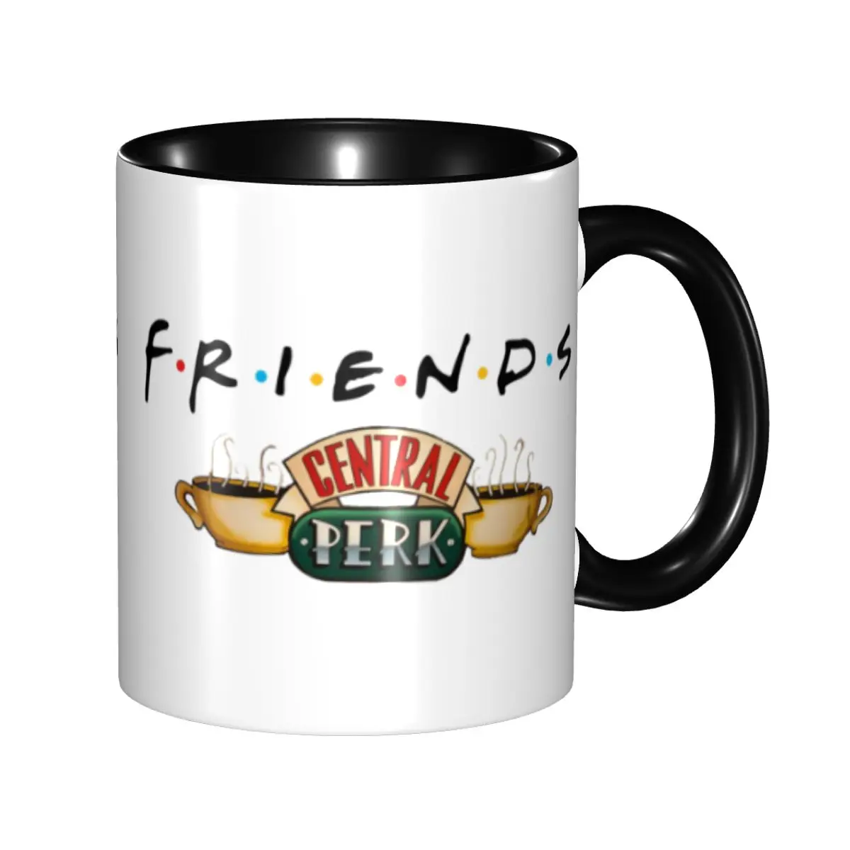 Klassische Freunde TV-Show Kaffeetasse DIY personalisierte Keramik Tasse Tasse kreatives Geschenk Image