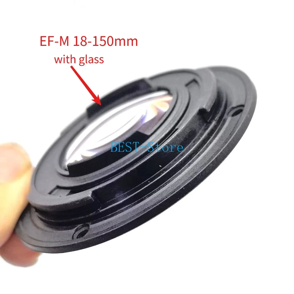 Neuer Objektiv-Bajonett-Ring mit hinterem Objektivglas für Canon EF-M 18–150 mm 18–150 mm 3,5–6,3 IS STM Kamera-Reparaturteil-Zubehör Image