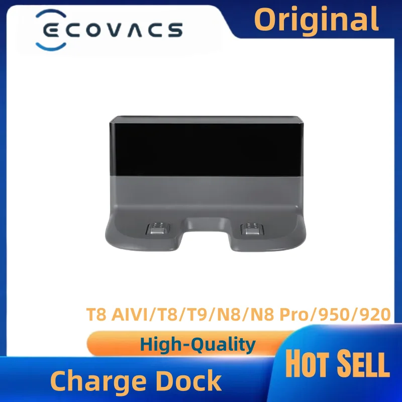 Neues Original ECOVACS Charge Dock CH1822 Zubehör für Deebot OZMO T8 AIVI/T8/T9/N8/N8 Pro/950/920 Staubsauger Ersatzteile Image