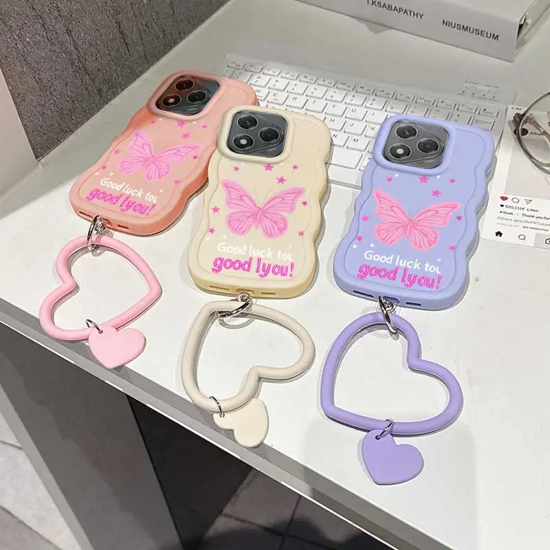 Glücksbringer: Modische, flexible Hülle für Honor 400Lite mit Kratzschutz und Armband – perfekt für Magic Honor X9, 6, 400, 5, 200 Image