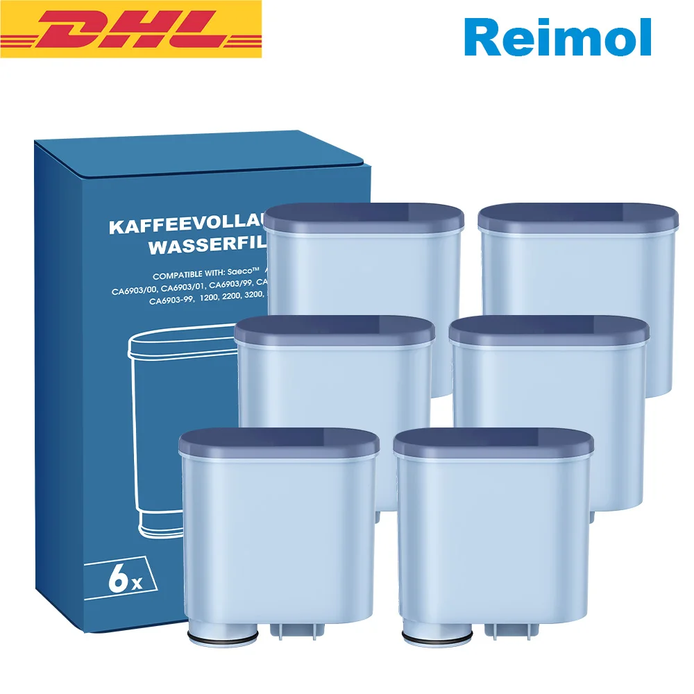 Reimol 6er-Pack Kaffeefilter-Ersatz, kompatibel mit Saeco, geeignet für Philips 2200 Serie, Philips 2300 Serie, Philips 3200 Serie, Philips 3300 Serie und Philips 5400 Serie Image