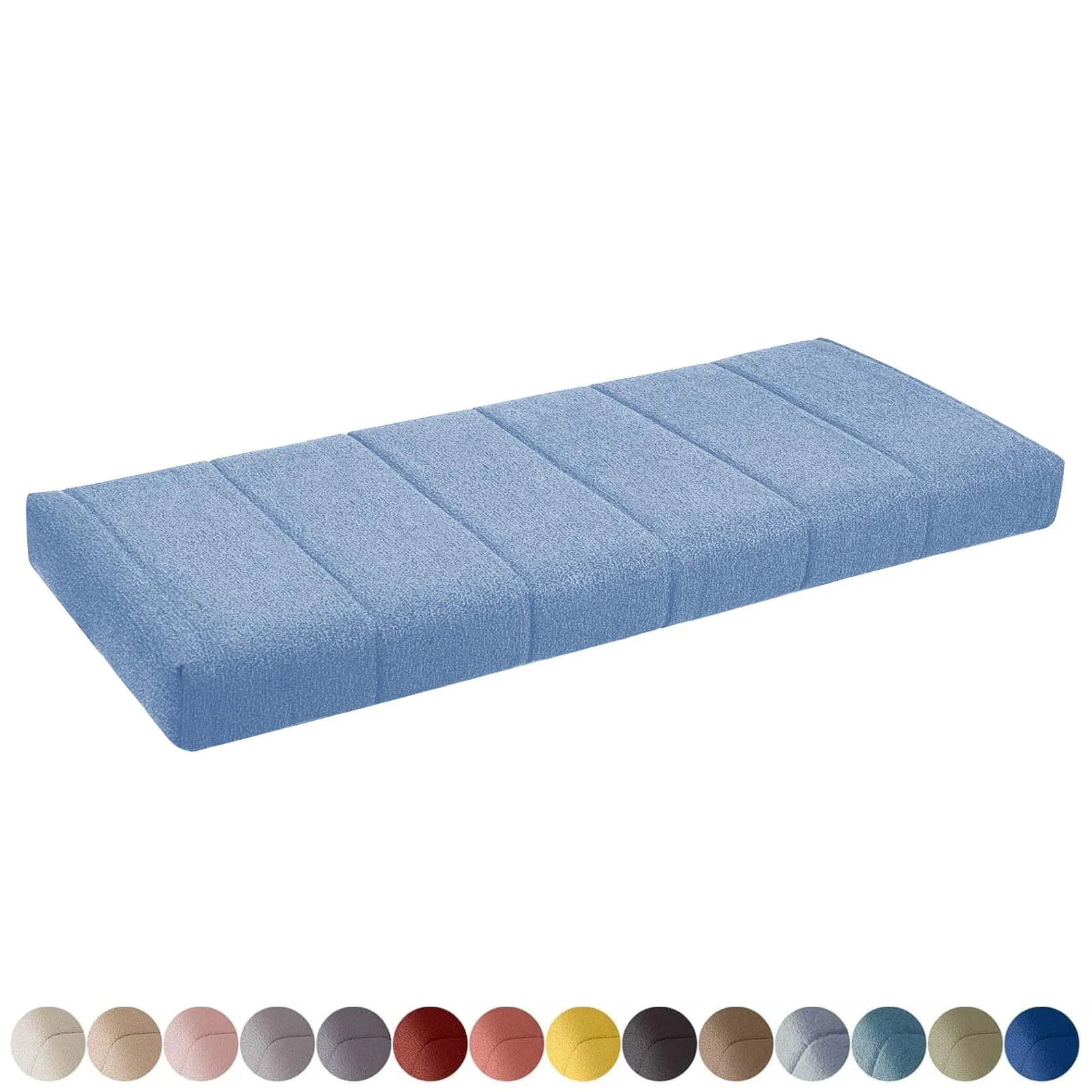 Wasserdichte Sitzpolster für Fensterbank, Bankkissen zum Ausverkauf, individuelle Kissen für Gartenmöbel, Sofamatten, ölbeständige Stuhlpolster Image