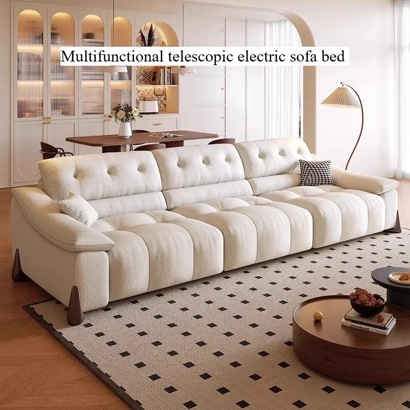 Luxuriöses Europäisches Modernes Elektrisches Wohnzimmer-Sofa, Bequemes 2-Sitzer Relaxsofa, Möbel für Zuhause