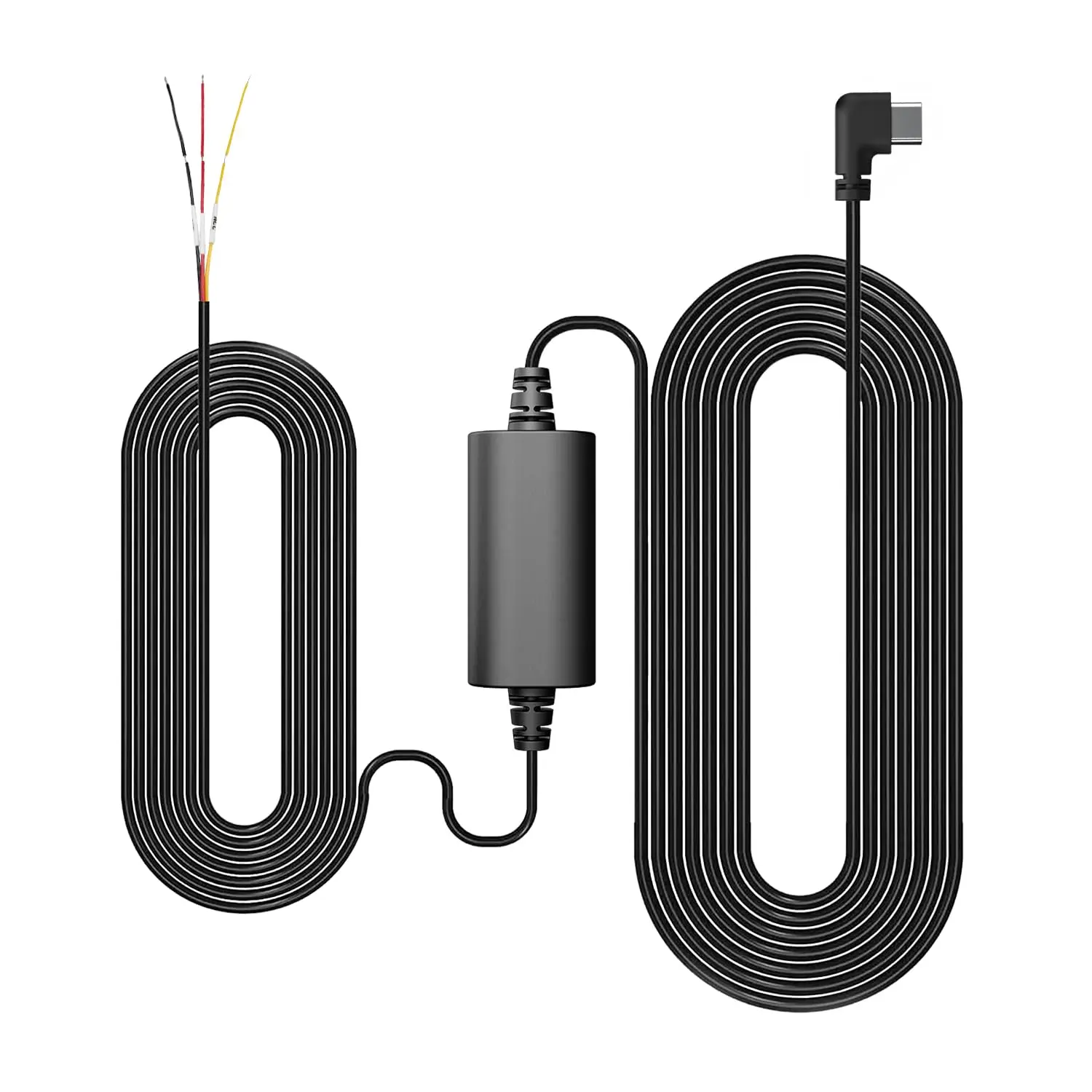 BOTSLAB 24/7 Parking Monitor Hardwire Kit Typ C Exklusiv für BOTSLAB Dash Cam G980H/G980H Pro/G980H Muiti Channel Dash Cam