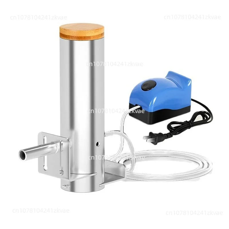 Sägemehlraucher BBQ-Grill Rauchergerät zum Grillen Geräucherter Wurstspeck Raucher aus Edelstahl Image