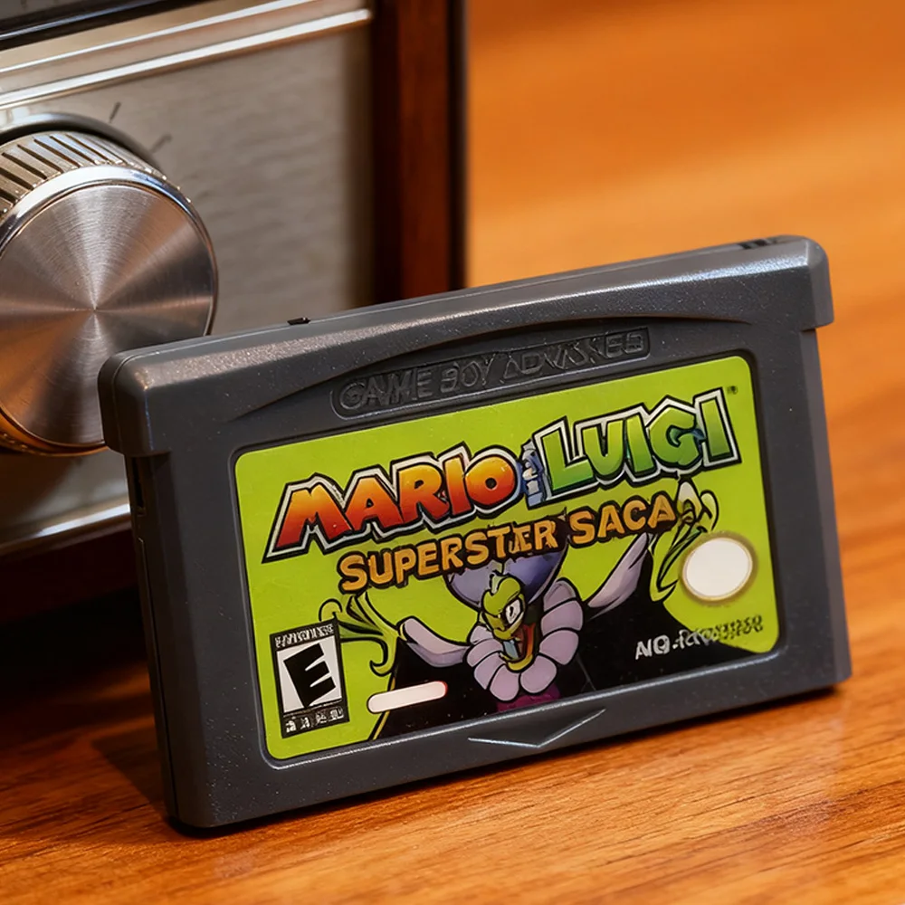 Mario GBA Game Cartridge 32-Bit-Videospielkonsolenkarte Super Mario Advance Super Mario Bros Mario Kart für GBA SP Image