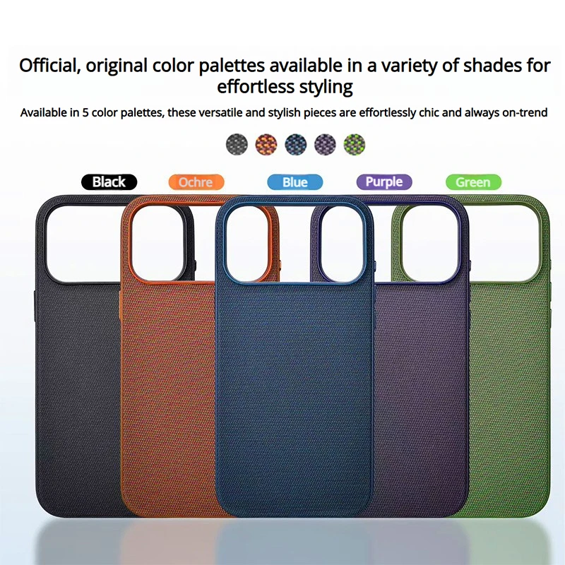 Original-Handyhülle für Magsafe Techwoven, Hülle für iPhone 17 Pro Max, offizielle Hülle, magnetische kabellose Lade-Schutzhülle Image